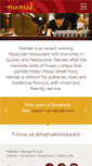 Mobile Screenshot of mamak.com.au